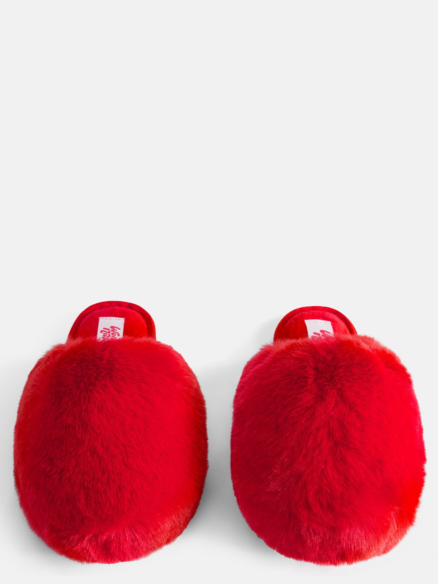 Wonder Nation Toddler, Little & Big Girls Faux Fur Puff Slippers