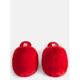 thumbnail image 6 of Wonder Nation Toddler, Little & Big Girls Faux Fur Puff Slippers, 6 of 6