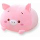 thumbnail image 1 of 8 inch Cute Pink Pig Plush Stuffed Animal Cylindrical Body Pillow,Super Soft Cartoon Hugging Toy Gifts for Bedding, Kids Sleeping Kawaii Pillow, 1 of 4