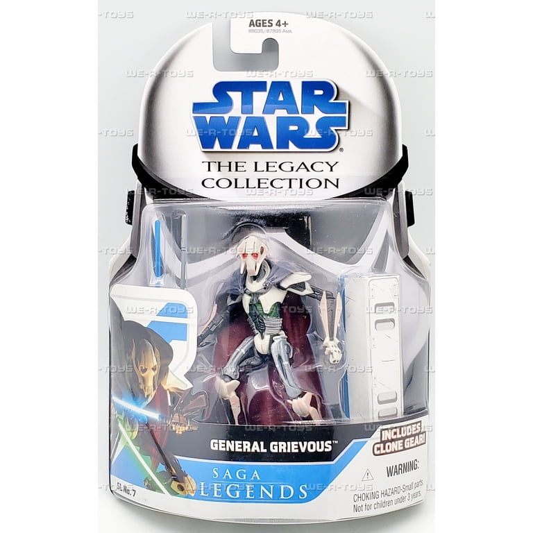 Star Wars The Legacy Collection General Grievous Action Figure