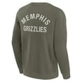thumbnail image 3 of Unisex Fanatics Olive Memphis Grizzlies Elements Super Soft Fleece Pullover Sweatshirt, 3 of 3