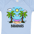 thumbnail image 4 of Inktastic Summer Vacation in the Bahamas Boys or Girls Baby Bodysuit, 4 of 5