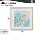 thumbnail image 4 of Stupell Industries Bohemian Sea Swim Turtle Birch Framed Print Under Glass, 13 x 13, by Kim Allen, 4 of 8