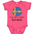 thumbnail image 3 of Inktastic I'm So Cute, I Must be Swedish Sunflower Boys or Girls Baby Bodysuit, 3 of 5