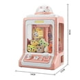 thumbnail image 5 of Mini Claw Machine for Kids, Portable Claw Grabber Game with Plush Dolls & Music, Home Arcade Toy for Boys and Girls (Pink), 5 of 5