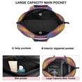 thumbnail image 3 of Multi Color Plaid Checkered Pattern Travel Tote Bags for Women Carry On,Large Weekender Bags for Women Travel,Multi Functional Duffle Bag for Work,Shopping,Sports, 3 of 5