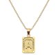 thumbnail image 2 of Women's Vintage Fashion Alphabet Necklace Jewelry Dainty Necklace---Product code 50433, 2 of 2
