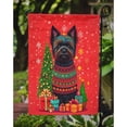 thumbnail image 3 of Black Cairn Terrier Holiday Christmas Garden Flag 11.25 in x 15.5 in, 3 of 5