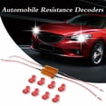 thumbnail image 2 of 8X 50W Load Resistors& 32x Clip For LED Turn Signal Light Automobile Resistancer, 2 of 5