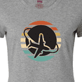 thumbnail image 4 of Inktastic Airplane Trip Vintage Travel Women's T-Shirt, 4 of 5