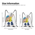thumbnail image 2 of Zufioo Sac de Sport Imprimé Jeffy, Sac de Gym à Ficelles Lavable en Machine, Sac à Dos à Ficelles Robuste pour Hommes et Femmes-Petit, 2 of 6