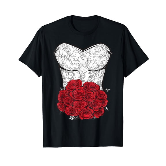 Funny Wedding Gown Dress Bride to Be Cute Bridal Shower Gift T-Shirt