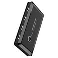 thumbnail image 5 of 4 Port USB Switch for Printer, Scanner, Mouse, Keyboard & USB Drive - Black, 5 of 6