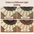 thumbnail image 7 of Design&I 3'x5' Ultra Soft Throw Mat, Circle Retro Vintage Music Disc Round Featuring Faded Burst Vinyl None Fluffy Washable Easy Care Indoor rug for Bedside Hallway, 7 of 7