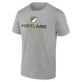 thumbnail image 2 of Men's Heather Gray Portland Timbers Shielded T-Shirt, 2 of 3