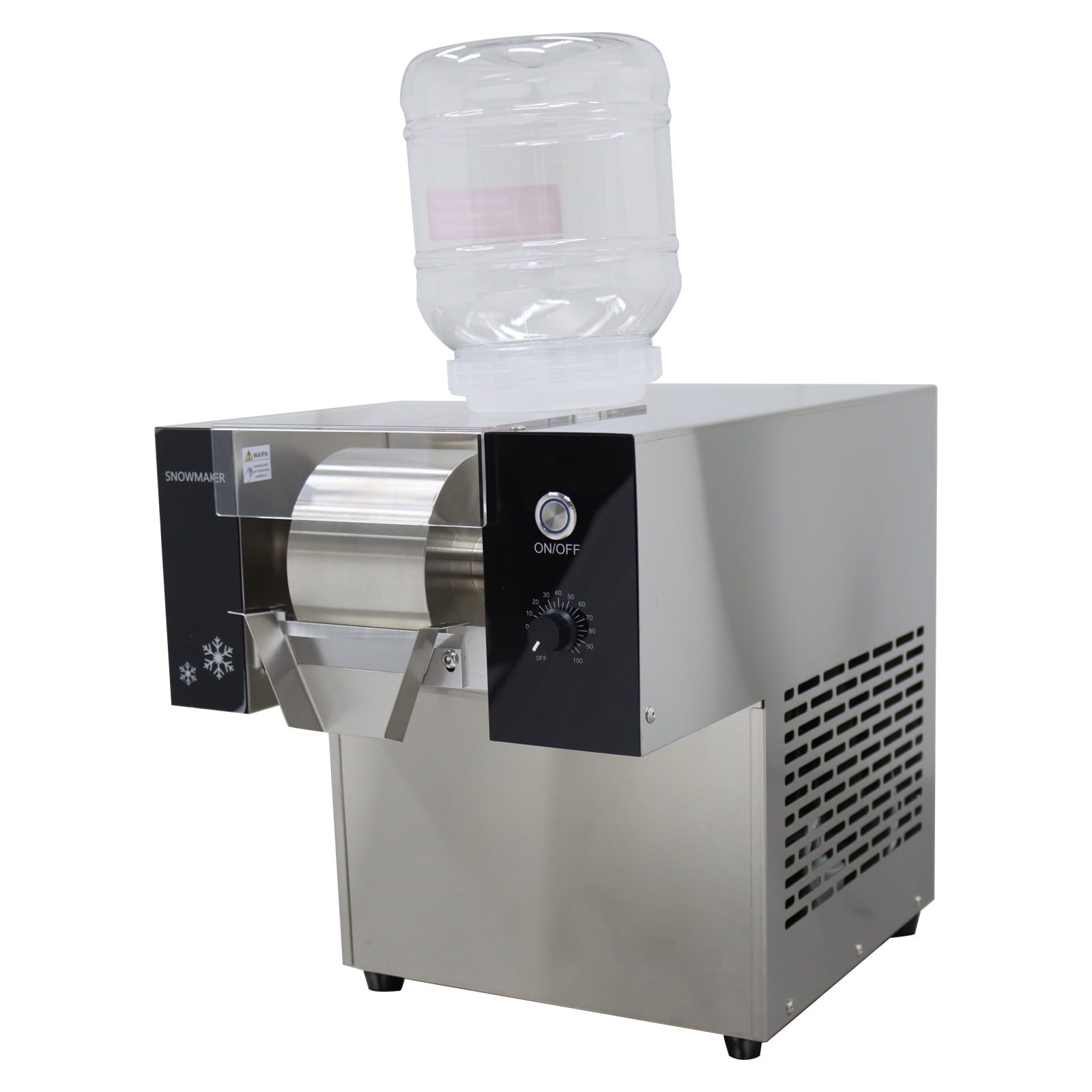 Commercial Air Cool Snowflake Ice Machine Snow Cone Machine 110V Shaved Ice Making Machine