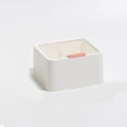 thumbnail image 1 of Organizador de maquillaje a prueba de polvo, caja de almacenamiento de cosméticos, rejillas dobles de plástico, organizador de cosméticos, contenedor de plástico para cosméticos, probado y confiable, 1 of 5