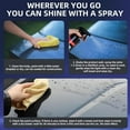 thumbnail image 6 of Advanced Car Quick-acting Coating Agent Spray, 2 In 1 Car Oil Film Cleaner, Car Oil Film Emulsion Glass Cleaner, Quickly Coat Car Wax Polish Spray Waterless Wash Wax, 6 of 7