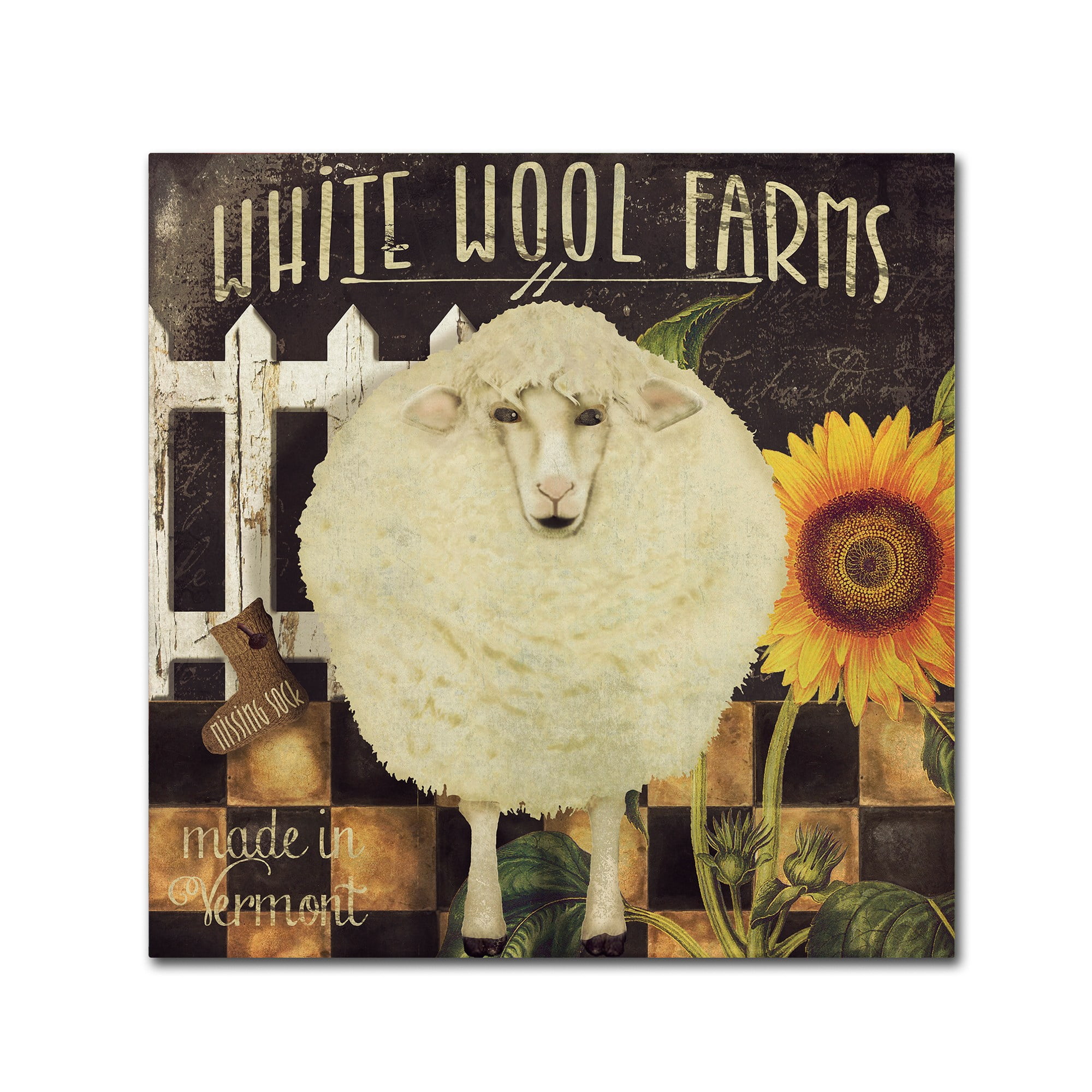Trademark Fine Art "Vermont Farms IV" Canvas Art by Color Bakery
