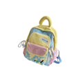 thumbnail image 3 of Kids Backpack for Toddler Girls Boys, Cute Yellow Mini School Bag with Beaded Zipper, Lightweight Oxford Cloth Daycare Travel Rucksack for Kindergarten Preschool Outdoor, 3 of 8