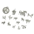 thumbnail image 1 of 15 Piezas Surtidas de Colgante de de Caballo, es de Cremallera para Deslizadores de Cremallera, Bolsa, Colgante de de Sunnimix Colgantes de encantos en forma de caballo, 1 of 6