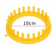 thumbnail image 2 of Guardoinrt 4pcs Round Knitting Loom Set Plastic Scraf Hat Bags Maker Craft Knit Loom Tools Kit Random Color, 2 of 8