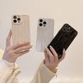 thumbnail image 5 of Designed for iPhone Case,Water Ripple Pattern Wave Shape Camera Lens Protection Shockproof Protective Cover Phone Case (iPhone 12 Pro,White), 5 of 5