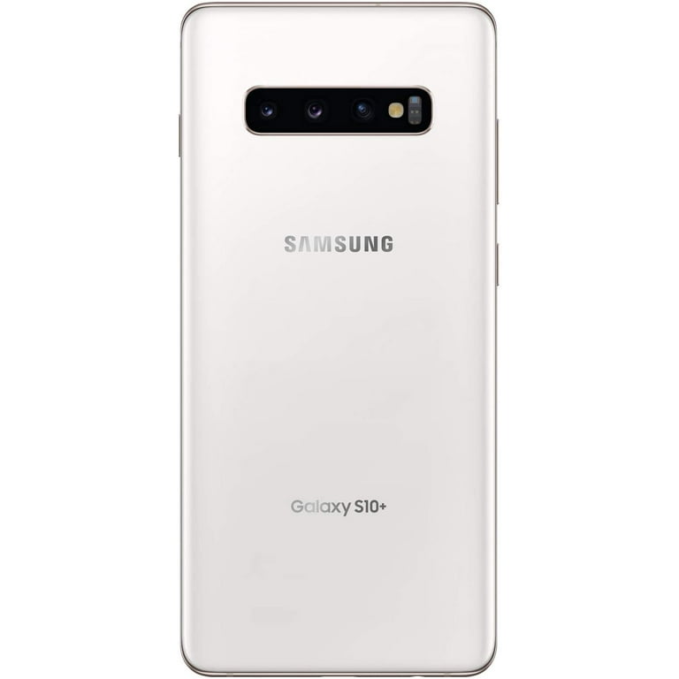 Refurbished Fully Unlocked Samsung Galaxy S10 Plus 128GB (gsm+cdma) AT&T T-Mobile Verizon with Original Box (Open Box) - Grade A, Black
