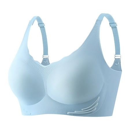 

Women Back Button Shaping Cup Adjustable Shoulder Strap Large Size Underwire Bra