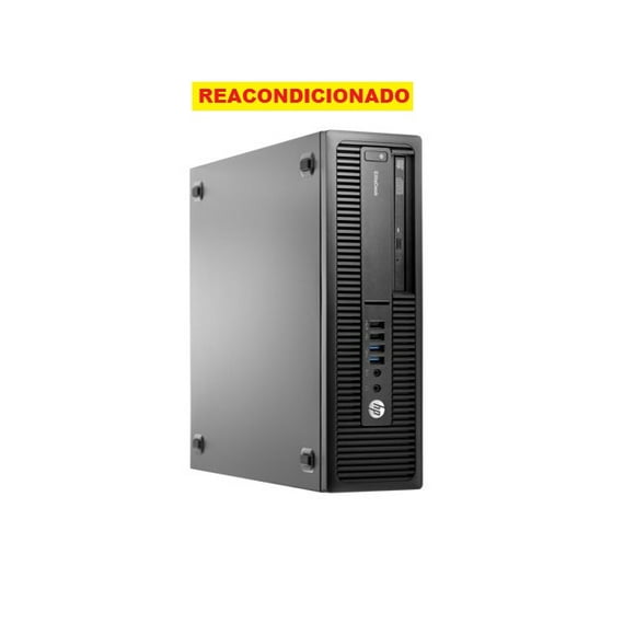 CPU HP EliteDesk 705 G2, SFF, AMD A8- 4GB RAM- 500 GB HDD- Win10 Pro- REACONDICIONADO