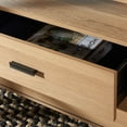 thumbnail image 4 of SAFAVIEH Couture Jaylessa Modern Nightstand with 2 Drawers, Natural, 4 of 15