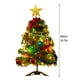 thumbnail image 5 of Árbol de Navidad 50 cm con luces YONGSHENG decoración de mesa PVC 30 LED, 5 of 5