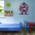 thumbnail image 3 of Cute Cartoon Zebra Skating Sports Animals Wall Art Sticker Designs Vinyl Stickers For Home House Walls Rooms Windows Bedroom Decoration Size (26x26 inch), 3 of 3