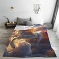 thumbnail image 5 of Vsdgher Rainbow Cloud White Horse Ultra-Soft Micro flannel Blanket Throw Blankets for Couch Sofa, Bed (4 sizes)-40"x30", 5 of 7