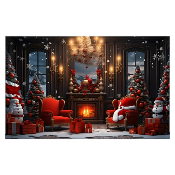 Yaoyar Non-Slip Area Rugs Home Decor, Funny Christmas Floor Mat Living Room Bedroom Carpets Doormats