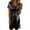 Black, variant on Shiny Metallic Dress Sexy Cowl Neck Short Sleeve Party Dress Sparkly Disco Clubwear Casual Glossy Cocktail Mini Dress