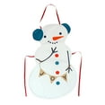 thumbnail image 1 of Christmas Decorations Santa Bib Smock Waiter Adult Cartoon Christmas Apron, 1 of 7