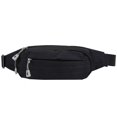 thumbnail image 1 of Riñonera unisex para correr para hombres y mujeres, 10 pulgadas, color negro, impermeable, Oxford, 1 of 8