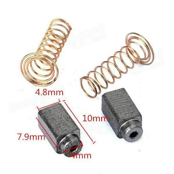 2Pcs Carbon Brush Motor for 3000 200 Brush Repairing Part for Electric Rotary Motor Tools