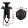 thumbnail image 2 of 100x 8mm Plastic Mixed ATV UTV Fairing Body Trim Fender Panel Fastener Clips, 2 of 5