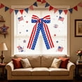 thumbnail image 4 of Patriotic American Flag Star & Stripe Bows,6th of July Red White Blue Bows for Independence Day Front Door,Wall,Wreaths,Gift Boxes,Holiday Party Decor, 4 of 6