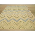 thumbnail image 5 of Tapis en Laine Tufté à la Main Chevron Pastel, 5 of 5