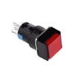thumbnail image 3 of 5 Pin 12V 19 x 19 mm Mini Interruptor de Botón de con para Contactor Zulema  Botón miniatura, 3 of 6