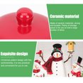 thumbnail image 3 of Tarro de almacenamiento de elementos navideños, tarro de caramelo sellado, tarro de galletas impermeable, tarro de aperitivos de cerámica, 3 of 7