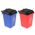 thumbnail image 3 of 2 Pcs Kids Car Toys Countertop Trash Can Car Trash Can Trash Recycling Containers Mini Trash Bin Lid Container, 3 of 4