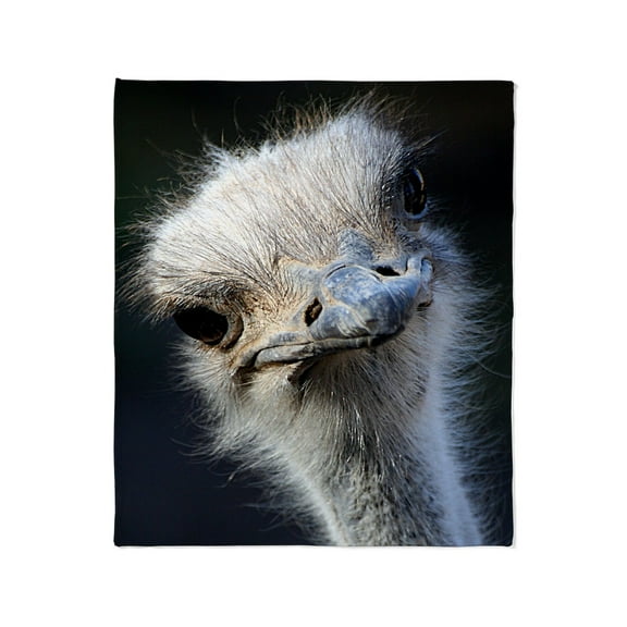 CafePress - Ostrich Throw Blanket - Soft Fleece Throw Blanket, 50"x60" for All Ages