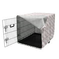 thumbnail image 3 of Spring Dog Crate Cover, Japanese Cherry Blossom Sakura Tree Flourishing Branches Revival Season, Easy to Use Pet Kennel Cover Small Dogs Puppies Kittens, 7 Sizes, Pale Pink and White, by Ambesonne, 3 of 6
