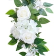 thumbnail image 2 of Wedding Arch Flowers Welcome Sign Arrangements Artificial Floral Swag Decoration, 2 of 2