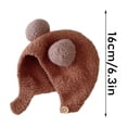 thumbnail image 3 of Cute Knitted Boys Girls Christmas Beanie Warm Earflap Winter Hat Infant Toddler Baby Beanie 0-2Y, 3 of 3