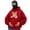 23-Red, variant on jiaxiM Women Solid Color Pullover Hoodie Cat Pouch Sweatshirt Heavyweight Kangaroo Pocket Pet Carrier Top for Spring Fall Daily Errands Picnic Travel Attire